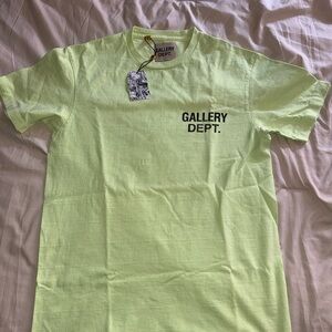 Gallery Dept Lime Green T-Shirt